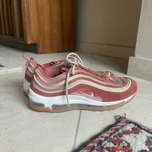 Nike Women's air max 97 Sneakers in Pink and Cream